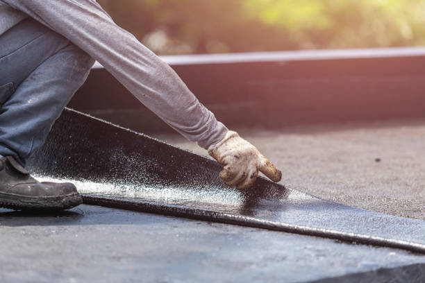 Professional Waterproofing technician working in Olney, IL